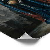 Dark Santa Muerte Poster (Hoek)