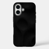 Dark Sculpted Minimal Matte Phone Case (Achterkant)
