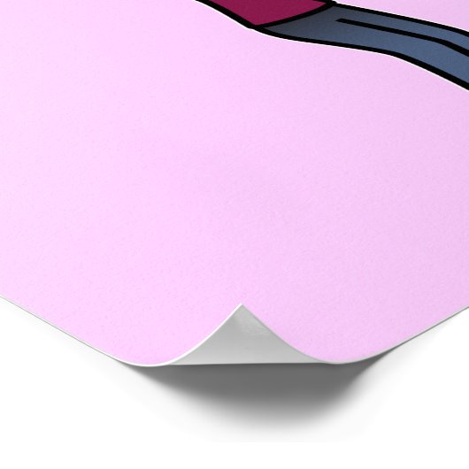 Dark Sharpschutter Girl Poster (Hoek)