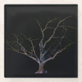 Dark Side 2 coasterm Glazen Onderzetter (Voorkant)