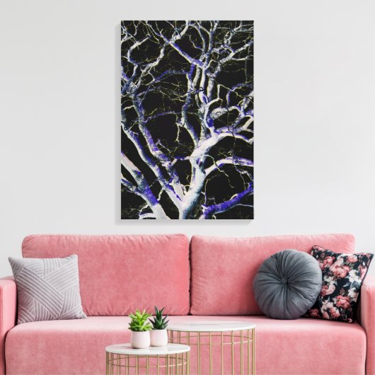 Dark Side 5 16x24 (40x60cm) waca Canvas Afdruk (Insitu (Woonkamer))