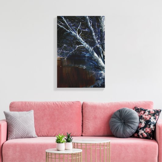 Dark Side 7 11x16.5 (27.5x41.25cm) wacm Canvas Afdruk (Insitu (Woonkamer))