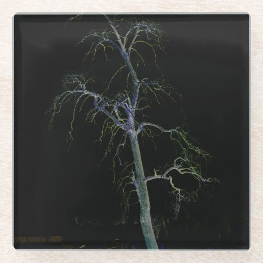 Dark Side 8 coastera Glazen Onderzetter (Voorkant)