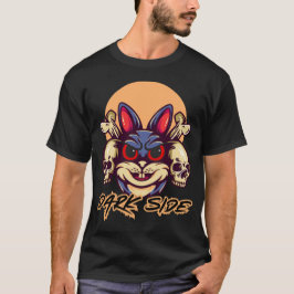 Dark Side Bunny: De charme van de duisternis T-shirt