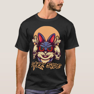Dark Side Bunny: De charme van de duisternis T-shirt