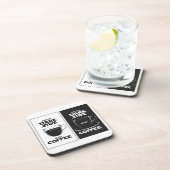 Dark Side Coffee | Bold Coffee Cork Onderzetter Se (Rechterzijde)