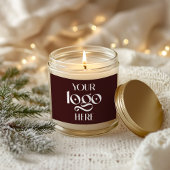 Dark Sienna Rechthoekige Sticker