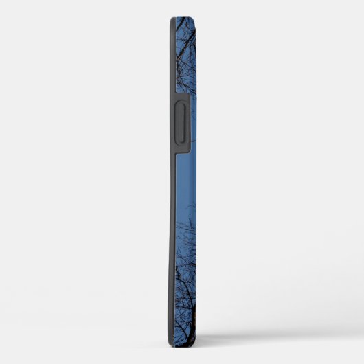 Dark silhouetted Tree Hoesje-ate iPhone case (Achterkant / Rechts)