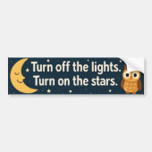 Dark Skies Bumper Sticker (Voorkant)
