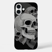 Dark Skull-cluster Case-Mate iPhone Case (Achterkant)