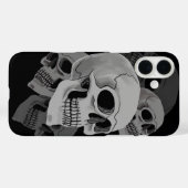 Dark Skull-cluster Case-Mate iPhone Case (Achterkant (horizontaal))