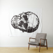 Dark Skull Design – Omarm de rand van de duisterni Wandkleed (In Situ (horizontaal))