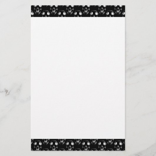 Dark Skulls Briefpapier (Voorkant)