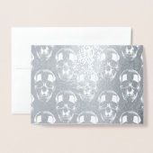 Dark Skulls Folie Kaarten (Voorkant met envelop)