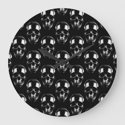 Dark Skulls Grote Klok (Voorkant)