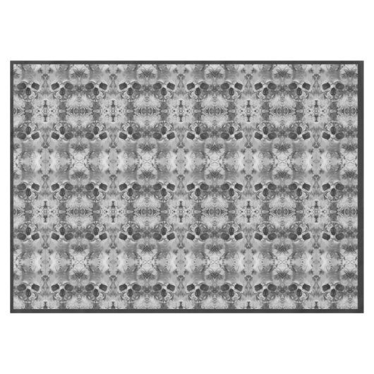 Dark Skulls Halloween Tafelkleed (Voorkant (Horizontaal))