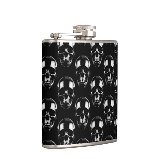 Dark Skulls Heupfles (Rechts)