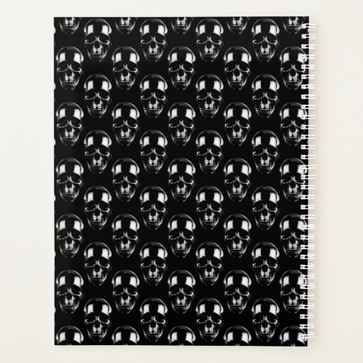Dark Skulls Planner (Achterkant)