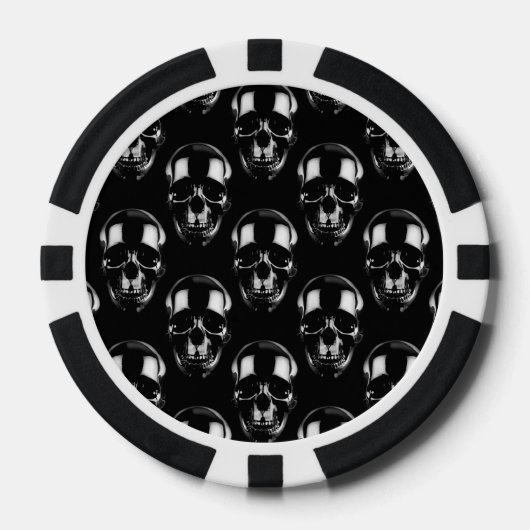 Dark Skulls Poker Chips (Voorkant)