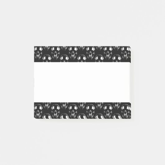 Dark Skulls Post-it® Notes (Voorkant)