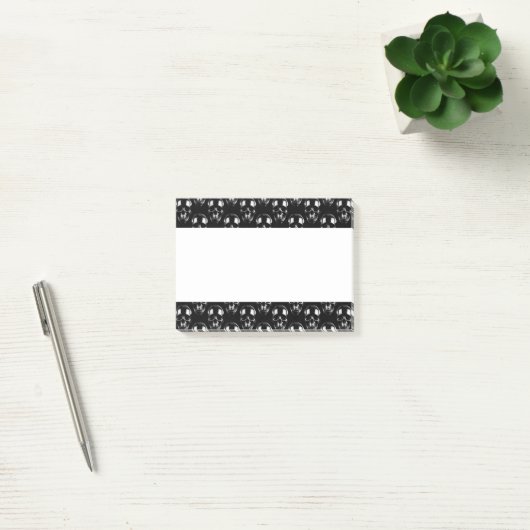 Dark Skulls Post-it® Notes (Kantoor)