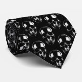 Dark Skulls Stropdas (Opgerold)