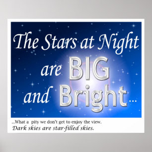 Dark Sky Advocacy - Sterrenhemel Poster