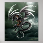 Dark Sky Dragon Poster (Voorkant)