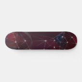 Dark Sky Geometric Abstract Skateboard (Horizontaal)
