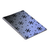Dark Snowflakes Notitieboek (Rechterzijde)