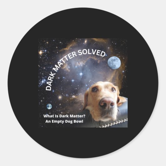 Dark Solved Sticker (Voorkant)