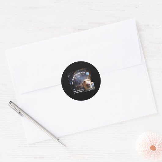 Dark Solved Sticker (Envelop)