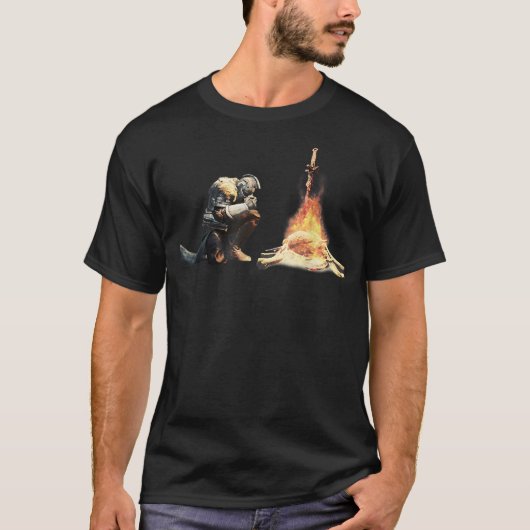 Dark Souls Bonfire T-Shirt (Voorkant)