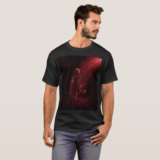 Dark Souls Fallen Knight T-shirt (Voorkant volledig)