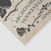 Dark  Spirit Talking Board Raven Decoupage Tissuepapier (Detail)
