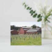 Dark Star Cellars Winery in Paso Robles, CA Briefkaart (Staand voorkant)
