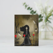 Dark Steampunk Valentijn Briefkaart (Staand voorkant)
