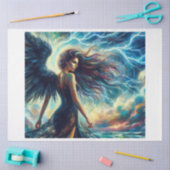 Dark Storm Angel Tissuepapier (Craft)