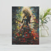 Dark Strange Ongebruikelijke Kerst Kaarten (Staand voorkant)