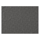 Dark Stylish Silver Grey Glitter Tafelkleed (Voorkant (Horizontaal))
