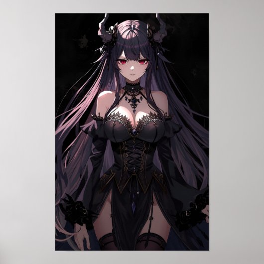 Dark Succubus Queen Poster (Voorkant)
