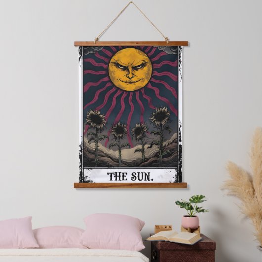 Dark Sun Tarot Hangend Wandkleed (Slaapkamer)