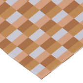 Dark Sunrise in Shades of Brown and Gray Korte Tafelloper (Hoek)