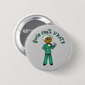 Dark Surgeon Girl Ronde Button 5,7 Cm (Voorkant /achterkant)