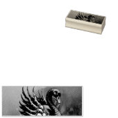 Dark Swan of Bones – Gothic Elegance  Rubberstempel (Gestempeld)