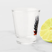 Dark Swan of Bones – Gothic Elegance  Shot Glas (Links)