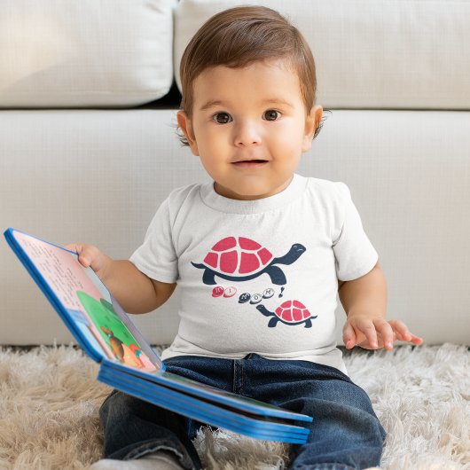 Dark Theme Tortoise Cartoon