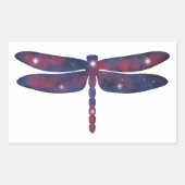 Dark Thick Dragonfly Starscape Sticker (Voorkant)