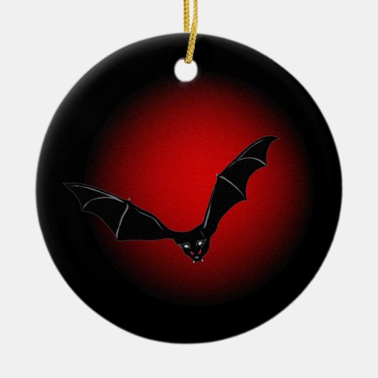 Dark Thoughts Bat Ornament (Voorkant)