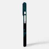 Dark Tides: een monochroom meesterwerk Case-Mate iPhone Case (Achterkant / Links)